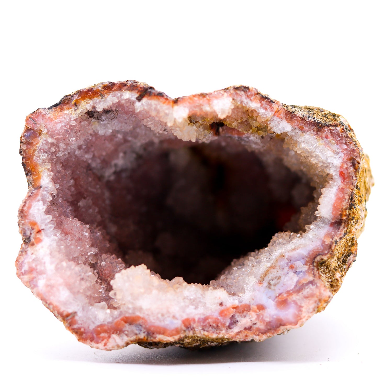 Pink Amethyst Stalactite Geodes Raw