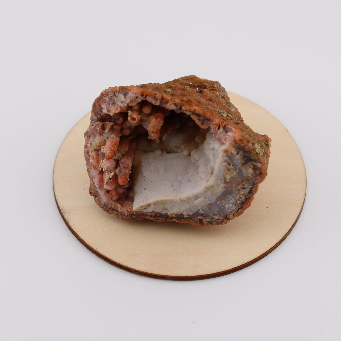Pink Amethyst Stalactite Geodes Raw