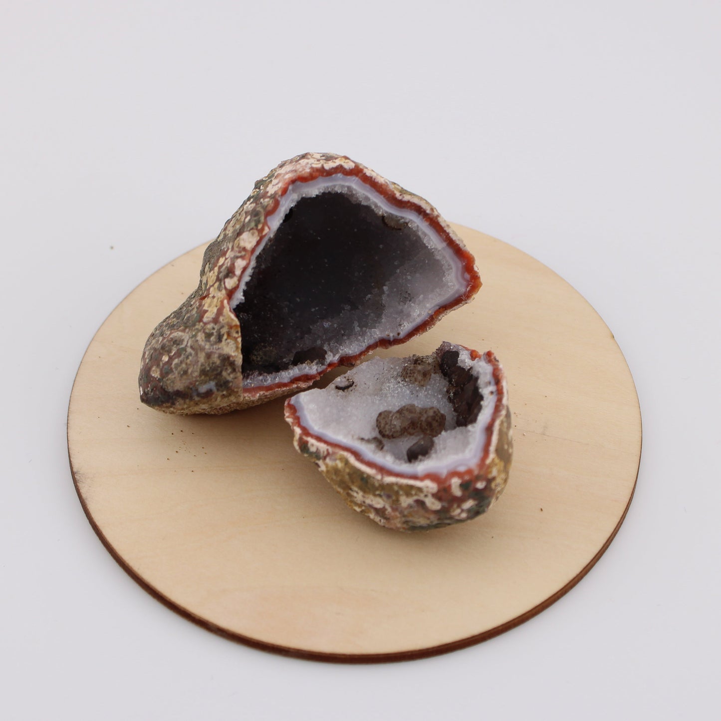 Pink Amethyst Stalactite Geodes Raw