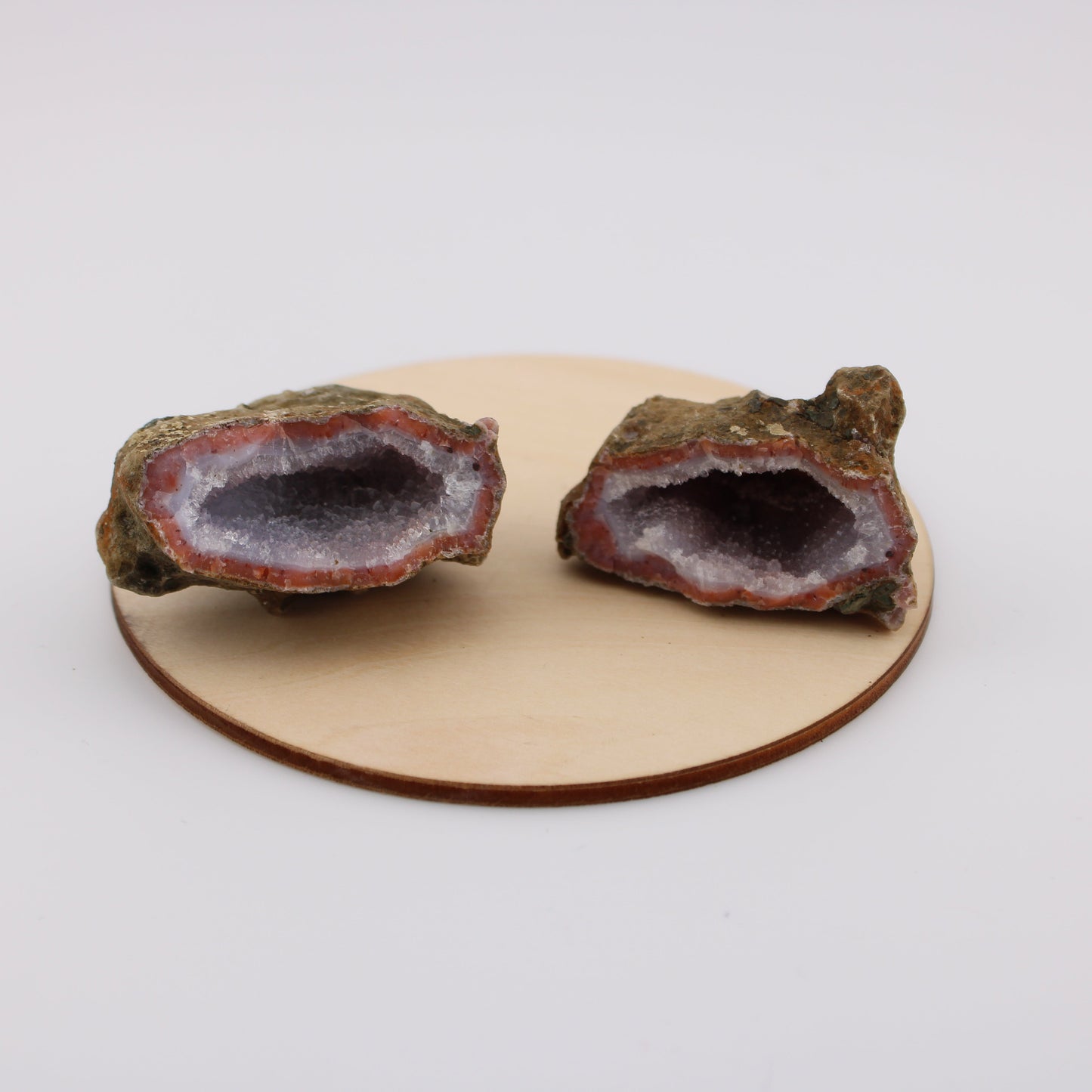 Pink Amethyst Stalactite Geodes Raw
