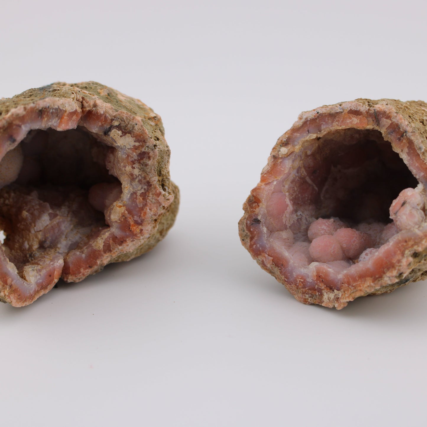 Pink Amethyst Stalactite Geodes Raw
