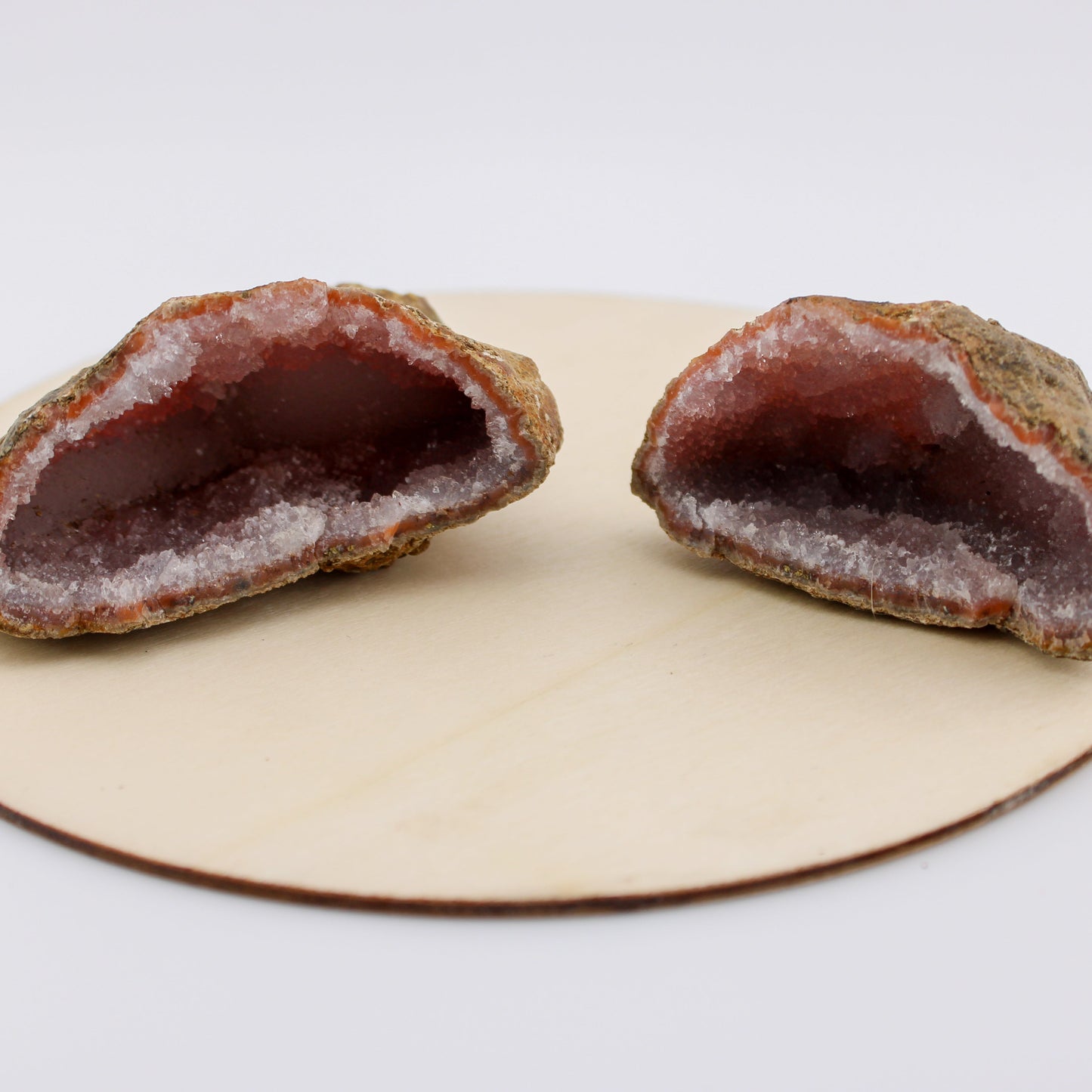 Pink Amethyst Stalactite Geodes Raw