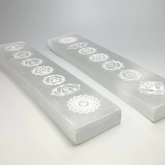 Selenite Chakra Charging Bar