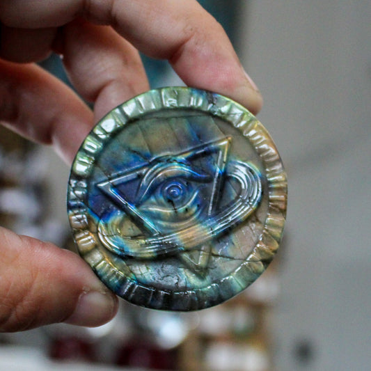 Labradorite Eye of Horus