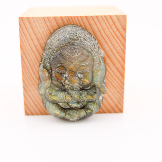 Labradorite ganesha