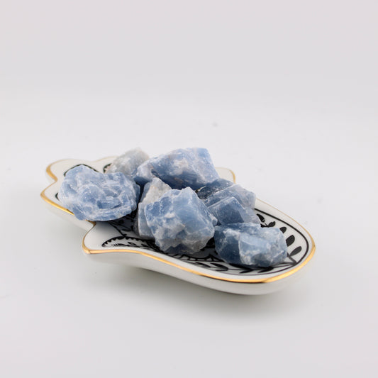 Blue Calcite Raw