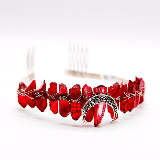 Aura Quartz Crown