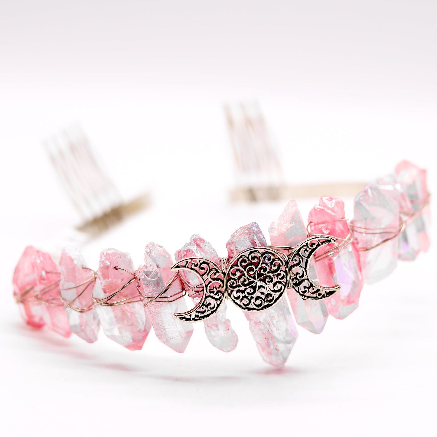 Aura Quartz Crown