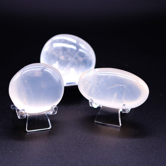 Girasol Quartz Palm Stone