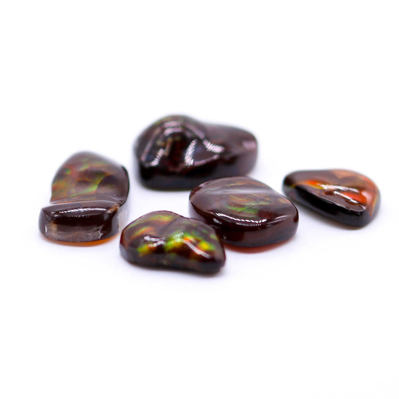 Mexican Fire Agate Cabochon