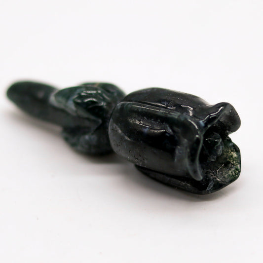 Moss Agate Rose
