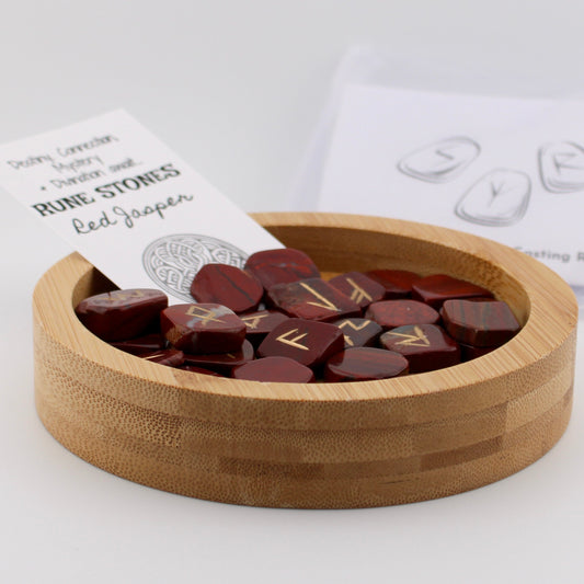 Red Jasper Rune Stones