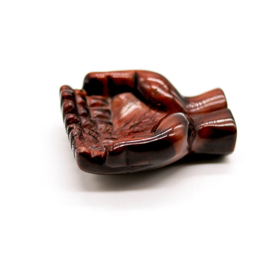 Red Tigers Eye Hands