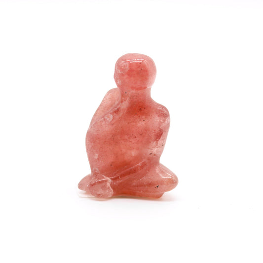 Strawberry Quartz Goddess